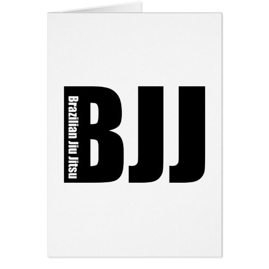 BJJ - Brazilian Jiu Jitsu Cards (Front)