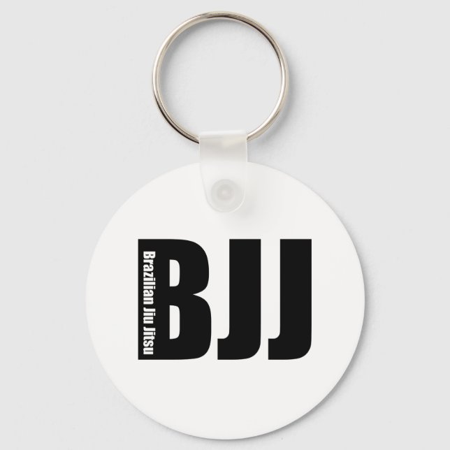 BJJ - Brazilian Jiu Jitsu Keychain (Front)
