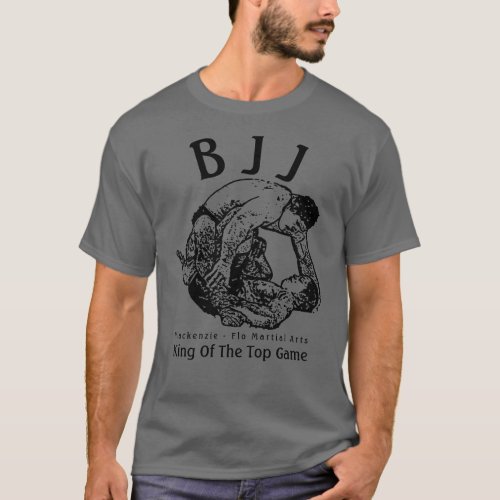 BJJ Brazilian Jiu Jitsu Personalized Name Position T_Shirt