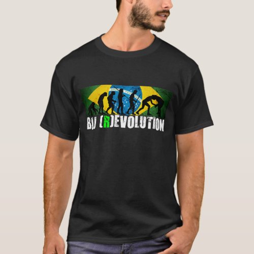 BJJ Evolution Chart Grapplers T_shirt