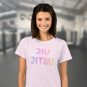 BJJ Funky Brazilian Jiu Jitsu Pink Women's T-Shirt