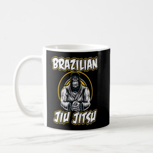 BJJ Gorilla Brazilian Jiu Jitsu  Coffee Mug