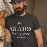 Bjj In Guard We Trust Brazilian Jiu Jitsu T-shirt at Zazzle