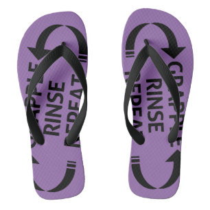 BJJ Ranked sandals (Purple belt)