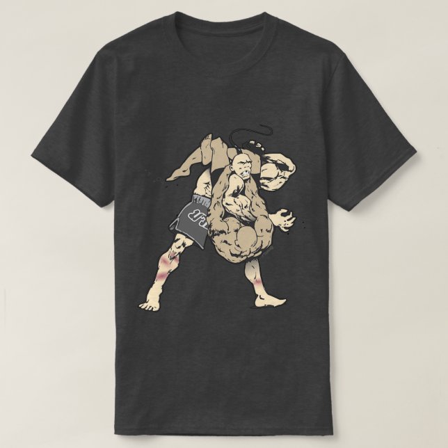 BJJ TRIANGLE CHOKE T-Shirt (Design Front)
