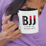 BJJ Way I Roll Add Your Name Jiu Jitsu Black Belt Mug