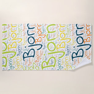 Bjorn Beach Towel