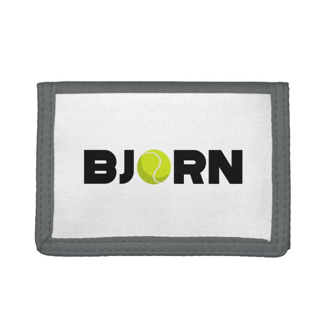 Bjorn Tennis Trifold Wallet (Front)