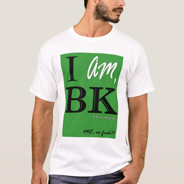Bk green blk T-Shirt (Front)