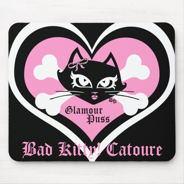 BKC Glamour Puss MeesePad Mouse Pad (Front)