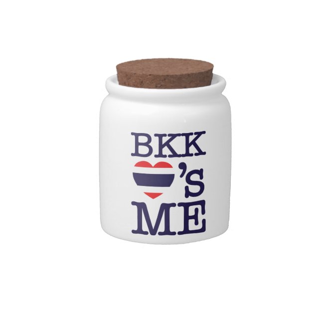 BKK LOVE'S ME CANDY JAR (Front)