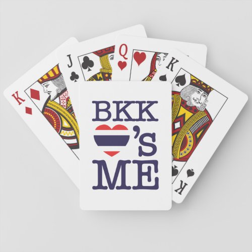 BKK LOVES ME POKER CARDS
