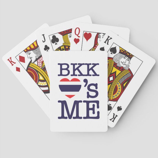 BKK LOVE'S ME POKER CARDS (Back)