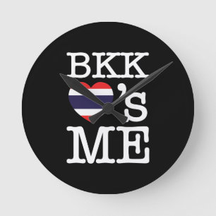BKK LOVE'S ME ROUND CLOCK