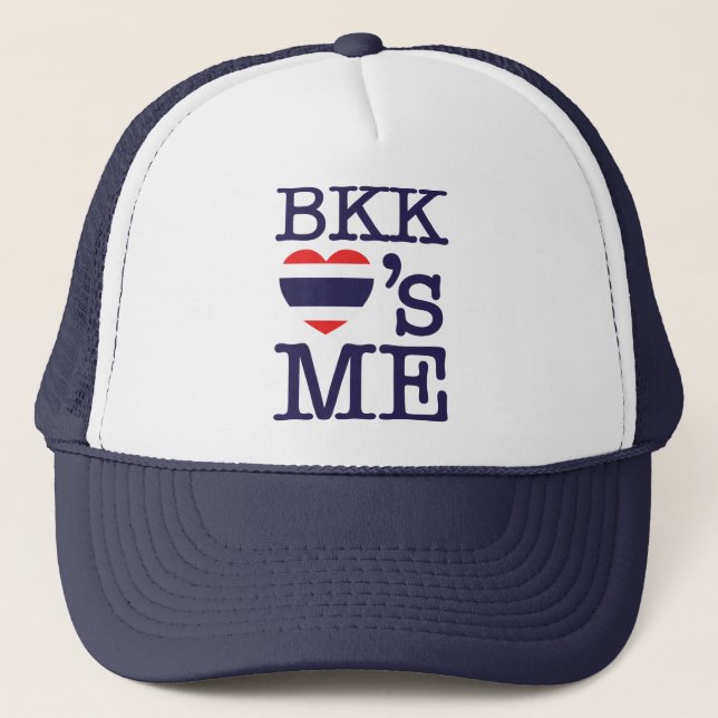 BKK LOVE'S ME TRUCKER HAT (Front)