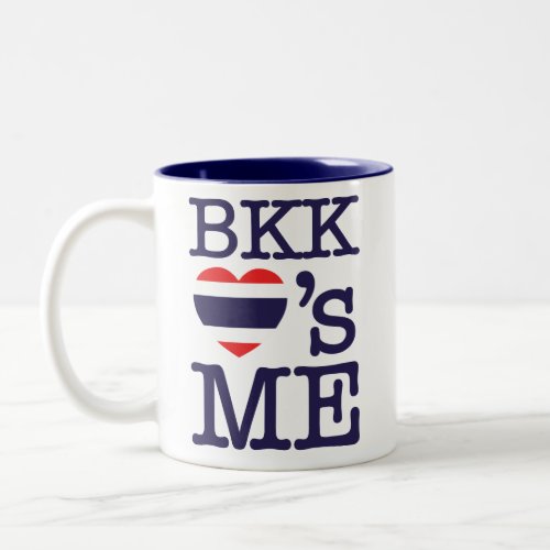 BKK LOVES ME Two_Tone COFFEE MUG