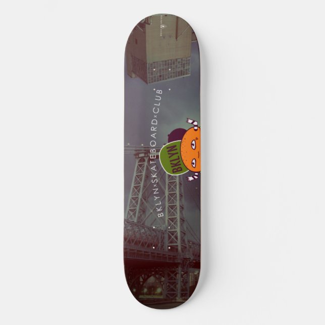 BKLYN Burger (Domino Edition) Skateboard (Front)
