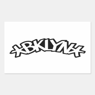 BKLYN - Nets Basketball Rectangular Sticker