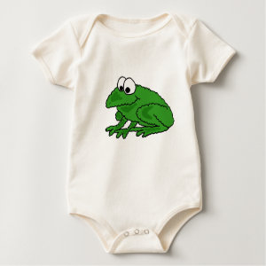 BL- Funky Frog Baby Outfit shirt