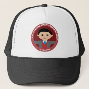 Bl. Miguel Pro Trucker Hat