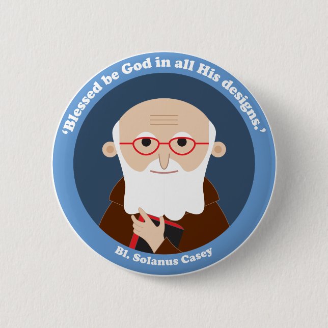Bl. Solanus Casey Button (Front)