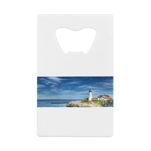 BLA01 Lighthouse 1tif Credit Card Bottle Opener