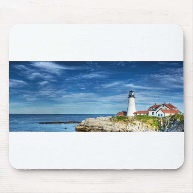 BLA01 Lighthouse 1.tif Mouse Pad (Front)