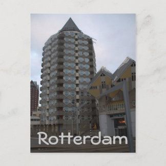 Blaaktoren, Rotterdam Postcard