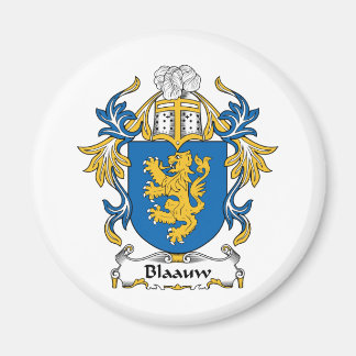 Blaauw Family Crest Magnet