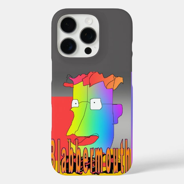 Blabbermouth  Case-Mate iPhone case (Back)