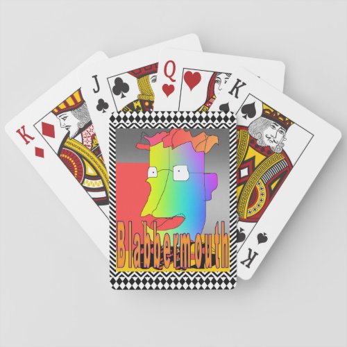 Blabbermouth Classic Playing Cards