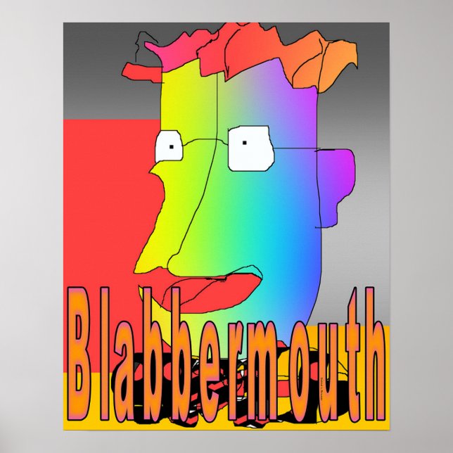 Blabbermouth Comic Poster (Front)