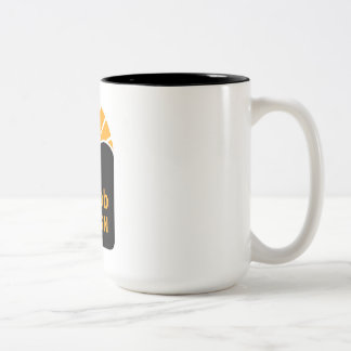Black 15 oz Two-Tone Mug
