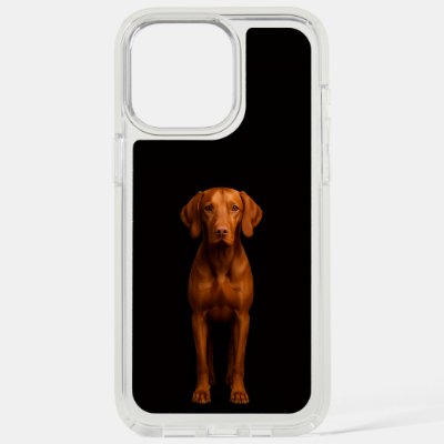 Black 4 Luxe, Agile Vizsla Dog iPhone 15 Pro Max  iPhone 15 Pro Max Case