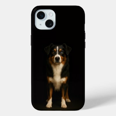 Black 4 Luxe, Aussie Shepherd iPhone 15 Plus iPhone 15 Plus Case