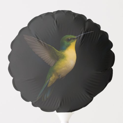 Black 4 Luxe balloon with Flying Bird