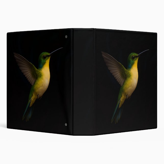 Black 4 Luxe Binder with Flying Bird (Background)