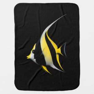 Black 4 Luxe blanket with Moorish Idol