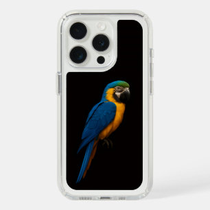 Black 4 Luxe, Blue Yellow Macaw iPhone 15 pro max iPhone 15 Pro Case