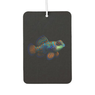 Black 4 Luxe Car Air Fresheners, Dragonet Mandarin Air Freshener