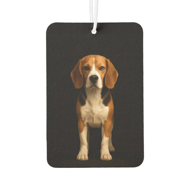 Black 4 Luxe Car Air Fresheners Kind Beagle (Back)