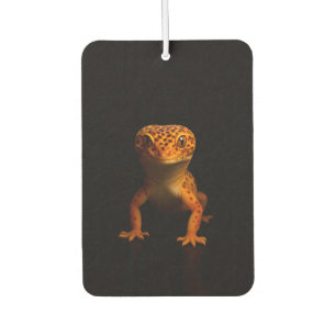 Black 4 Luxe Car Air Fresheners, Leopard Gecko Air Freshener