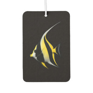 Black 4 Luxe Car Air Fresheners, Moorish Idol Air Freshener