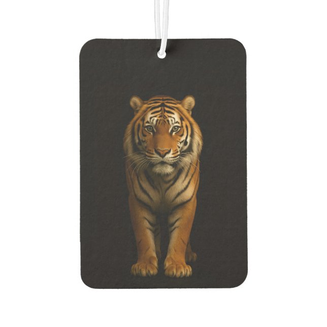 Black 4 Luxe Car Air Fresheners, Noble Tiger Air Freshener (Back)