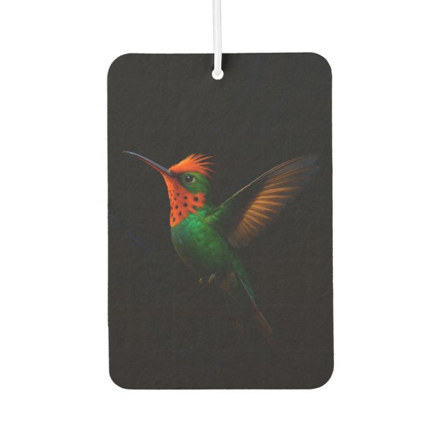 Black 4 Luxe Car Air Fresheners, Tufted Coquette Air Freshener (Front)