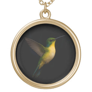 Black 4 Luxe Elegant Necklace with Flying Bird