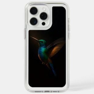 Black 4 Luxe, Flying Hummingbird iPhone 15 Pro Max Case