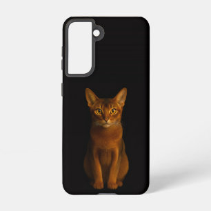 Black 4 Luxe Galaxy S21 Case, Abyssinian Beauty Samsung Galaxy S21 Case