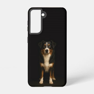 Black 4 Luxe  Galaxy S21 Case, Aussie Shepherd Samsung Galaxy S21 Case