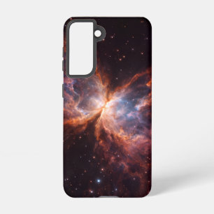 Black 4 Luxe  Galaxy S21 Case, Butterfly Nebula Samsung Galaxy S21 Case